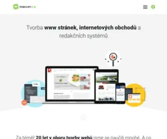 Machin.cz(Tvorba www stránek) Screenshot