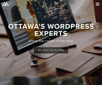 Machine-Agency.com(WordPress Website Design and Development Ottawa) Screenshot