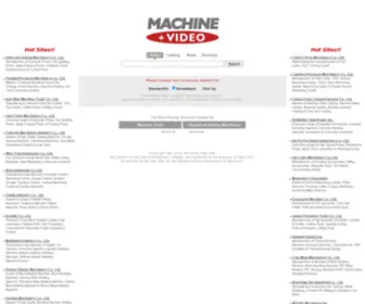 Machine-Catalog.com(Taiwan Machinery E) Screenshot