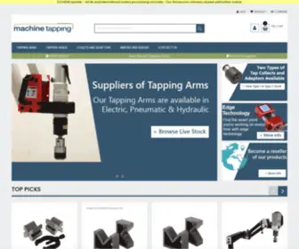 Machine-Tapping.co.uk(Machine Tapping) Screenshot