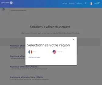 Machineaffranchir.fr(Machines à affranchir et Logiciel d’expédition) Screenshot