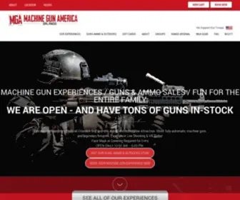 Machinegunamerica.com(Orlando Shooting Attraction) Screenshot