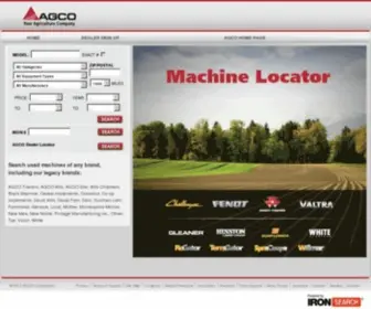 Machinelocator.com(New tractors) Screenshot