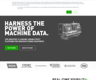 Machinemetrics.com(Production Monitoring and Analytics Platform) Screenshot