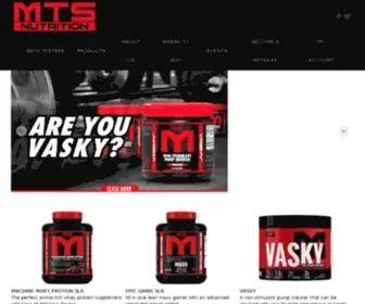 Machinemuscle.com(MTS Nutrition) Screenshot