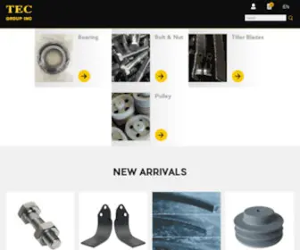 Machinepart.net(Bearings manufacturer from China) Screenshot