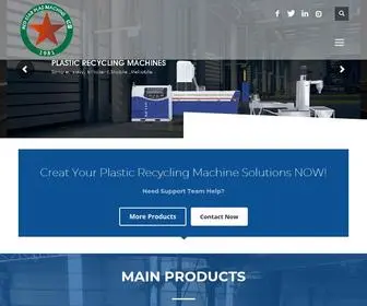 Machineplas.com(China Plastic Recycling Machine) Screenshot