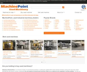 Machinepoint.com(Used Machines for sale) Screenshot