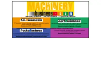 Machinery-Business.com(Machinery Business) Screenshot