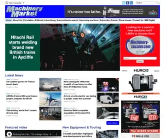 Machinery-Market.co.uk(Machinery Market) Screenshot