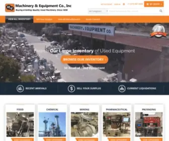 Machineryandequipment.com Screenshot
