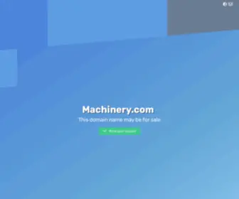 Machinery.com(Might be for sale) Screenshot