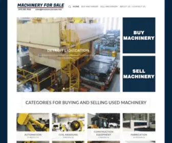 Machineryforsale.com(Machinery For Sale) Screenshot