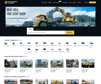 Machineryplanet.io(Construction Equipment) Screenshot