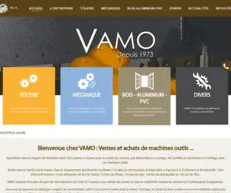 Machines-Outils-Vamo.com(Bienvenue chez VAMO) Screenshot