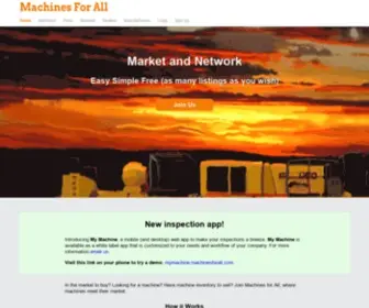 Machinesforall.com(Machines For All) Screenshot