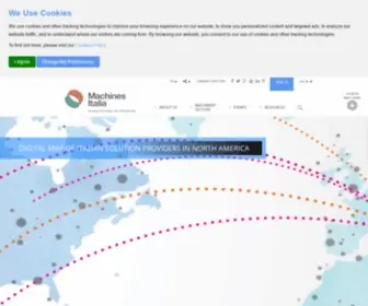 Machinesitalia.org(Turning Italian Innovation Into Productivity) Screenshot