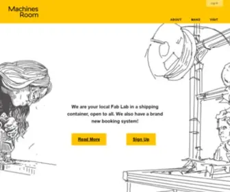 Machinesroom.co.uk(MACHINES ROOM) Screenshot
