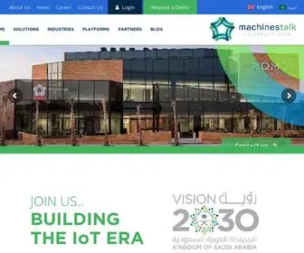 Machinestalk.com(Internet of things) Screenshot