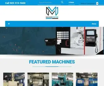 Machinestation.us(Buy Sell & Trade New & Used CNC Machines) Screenshot