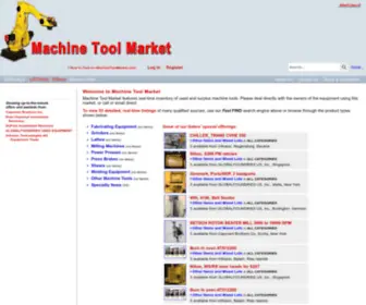 Machinetoolmarket.com(Machine Tool Market) Screenshot