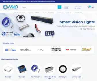 Machinevisiondirect.com(Machine Vision Direct) Screenshot