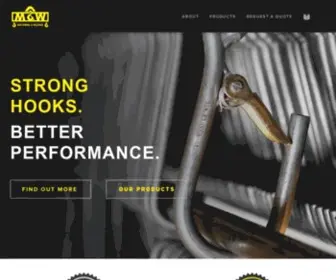 Machiningandwelding.com(Machining & Welding or M&W) Screenshot