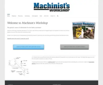 Machinistsworkshop.net(Machinist's Workshop Magazine) Screenshot