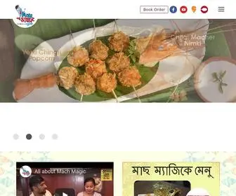 Machmagic.in(Mach Magic restaurant for Bengali recipe with starter main course and take away food) Screenshot
