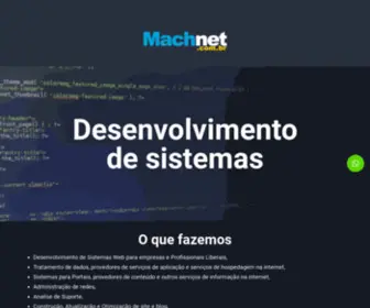 Machnet.com.br(Serviços em Tecnologia) Screenshot