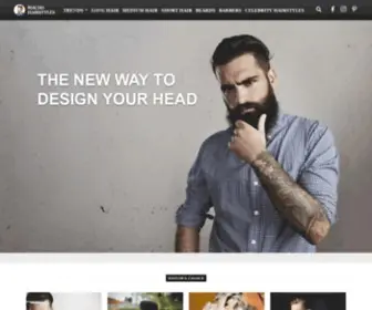 Machohairstyles.com(Mens hairstyles and haircuts in 2020) Screenshot