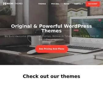 Machothemes.com(Professional WordPress Themes by Macho Themes) Screenshot
