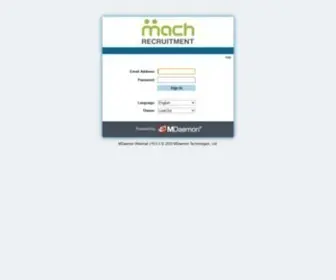 Machpayroll.co.uk(MDaemon Webmail) Screenshot