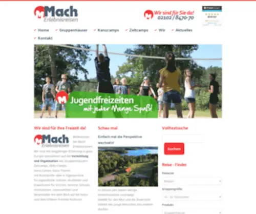 Machs.com(Gruppenhäuser) Screenshot