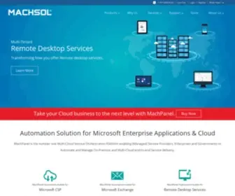 Machsol.com(Microsoft Validated Solution Vendor for Exchange 2010 SP2) Screenshot