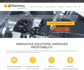 Machsys.com(Machinery Systems Inc) Screenshot