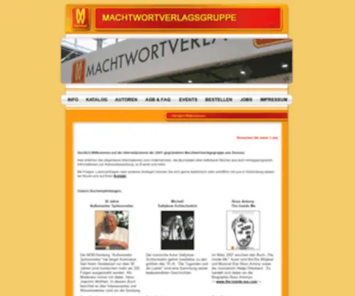 Machtwortverlag.de(Machtwortverlag) Screenshot