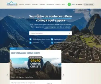 Machupicchubrasil.com.br(Machu Picchu Brasil) Screenshot