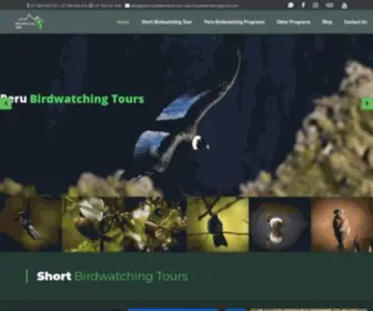 Machupicchucuscobirding.com(Machupicchu Cusco Birding) Screenshot