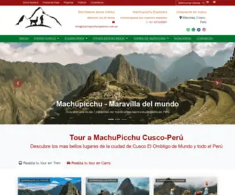 Machupicchuexplorers.com.pe(Machupicchu Explorers) Screenshot