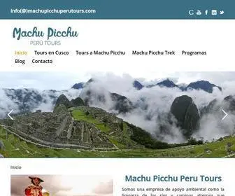 Machupicchuperutours.com(Machu Picchu Peru Tours) Screenshot