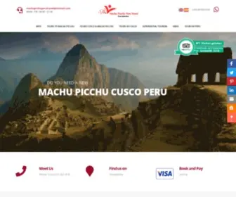 Machupicchuperutravel.com(Machu Picchu Peru Travel) Screenshot