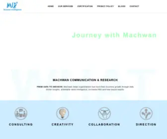 Machwan.com(B2B Leads Generation Company) Screenshot