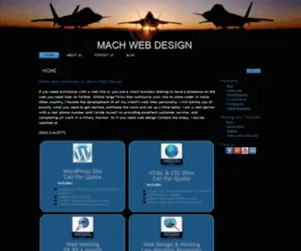 Machwebdesign.com(MACH WEB DESIGN) Screenshot