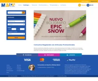 Maci.com.mx(Catálogo) Screenshot