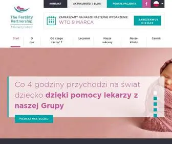 Macierzynstwo.com.pl(Centrum Medycznym Macierzyństwo) Screenshot