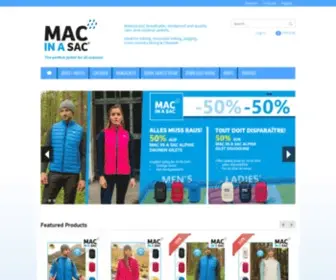 Macinasac.ch(MAC IN A SAC) Screenshot