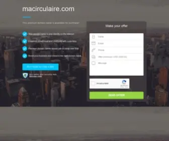 Macirculaire.com(Ma Circulaire) Screenshot