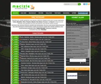 Macizlev.net(Evinizde Maç Keyfini Yaşayın ve Canlı Maç İzleyin) Screenshot