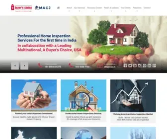 Macj-Abuyerschoice.com(Best Home Inspection Company in India) Screenshot